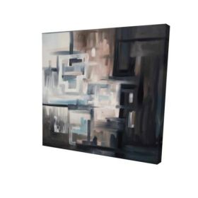 Nought - 12x12 Print on canvas
