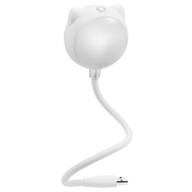 Creative gift Bluetooth speaker desk lamp LED lamp (Color: White)